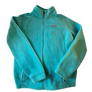 Columbia Benton girls size large blue Fleece jacket